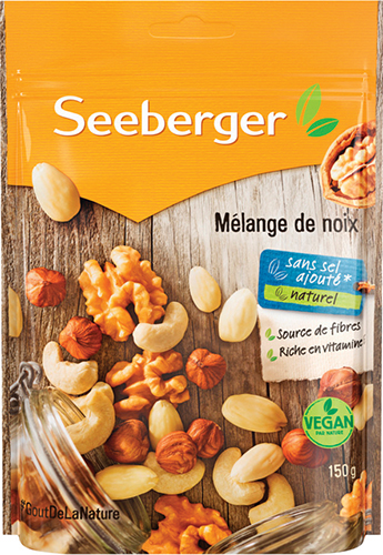MÉLANGE DE NOIX SANS SEL AJOUTÉ
