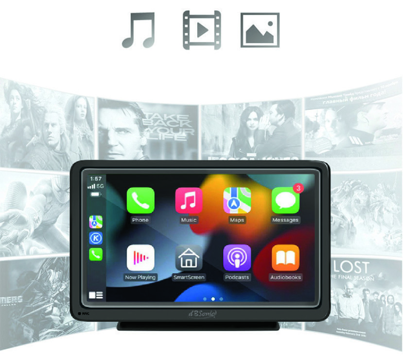 ECRAN CARPLAY TACTILE DB005(3)