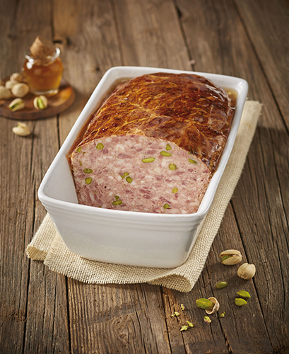 TERRINE DE CANARD PISTACHÉE 2,9%