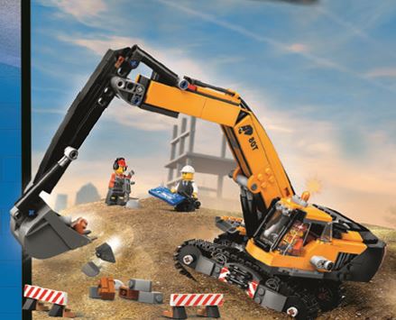 LA PELLETEUSE DE CHANTIER JAUNE/LE LABORATOIRE ...