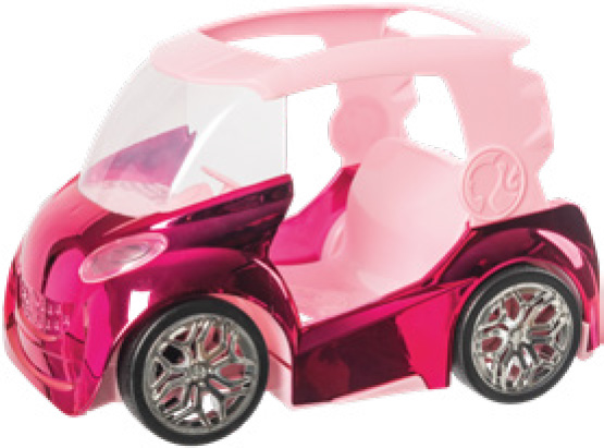 VOITURE RADIOCOMMANDÉE DE BARBIE CITY CAR