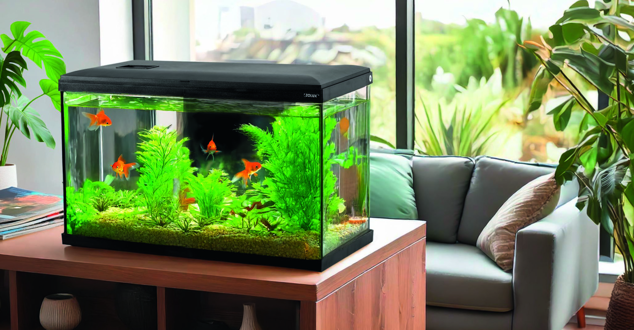 KIT AQUARIUM TANA 60￿CM