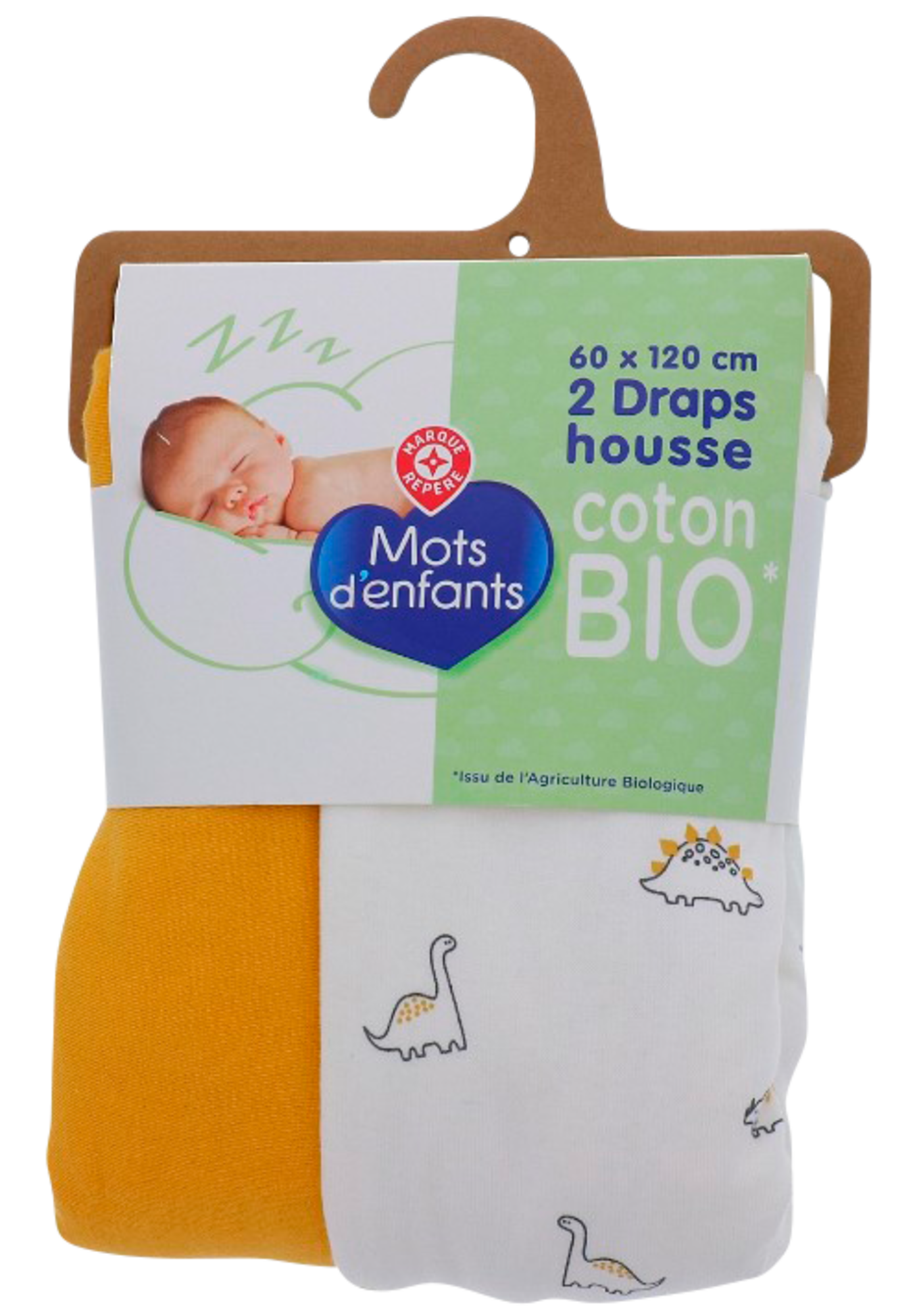 SUR LES PRODUITS PRÉSENTS EN MAGASIN DE LA GAMME DRAPS HOUSSE "MOTS D'ENFANTS"