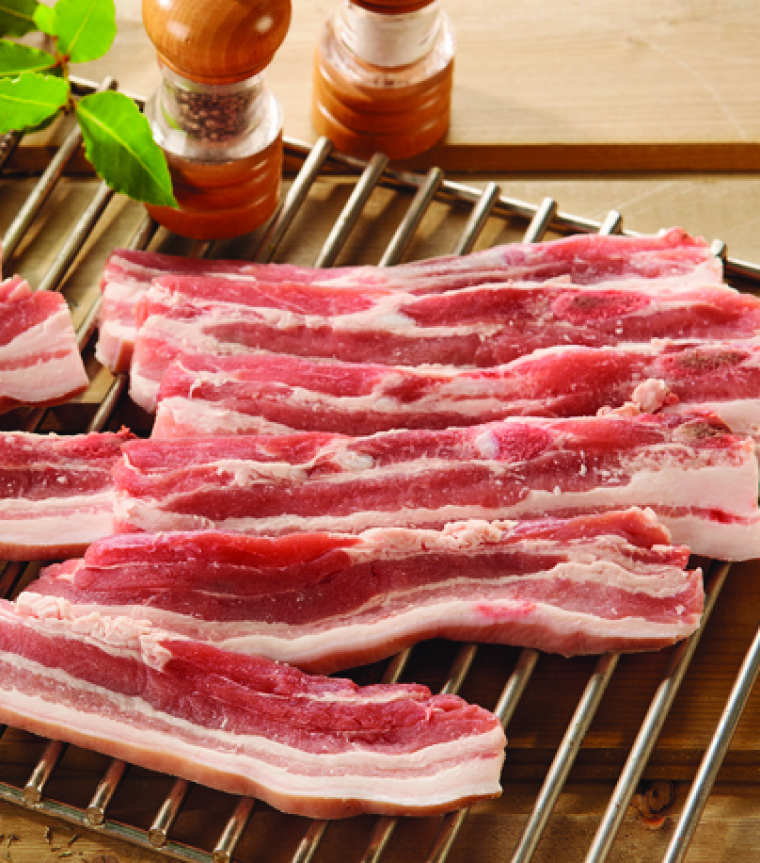 PORC : POITRINE TRANCHÉE À GRILLER
