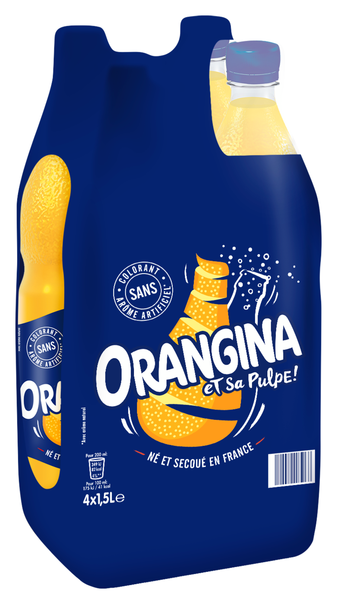 BOISSON GAZEUSE SAVEUR ORANGE