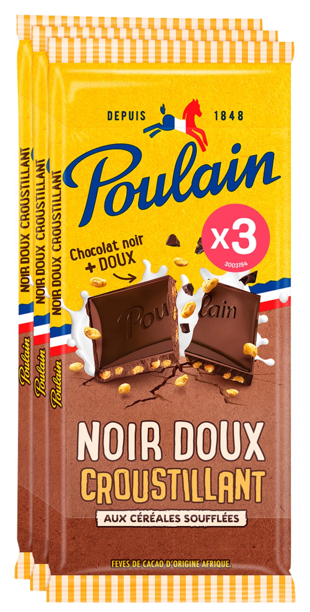 TABLETTES DE CHOCOLAT