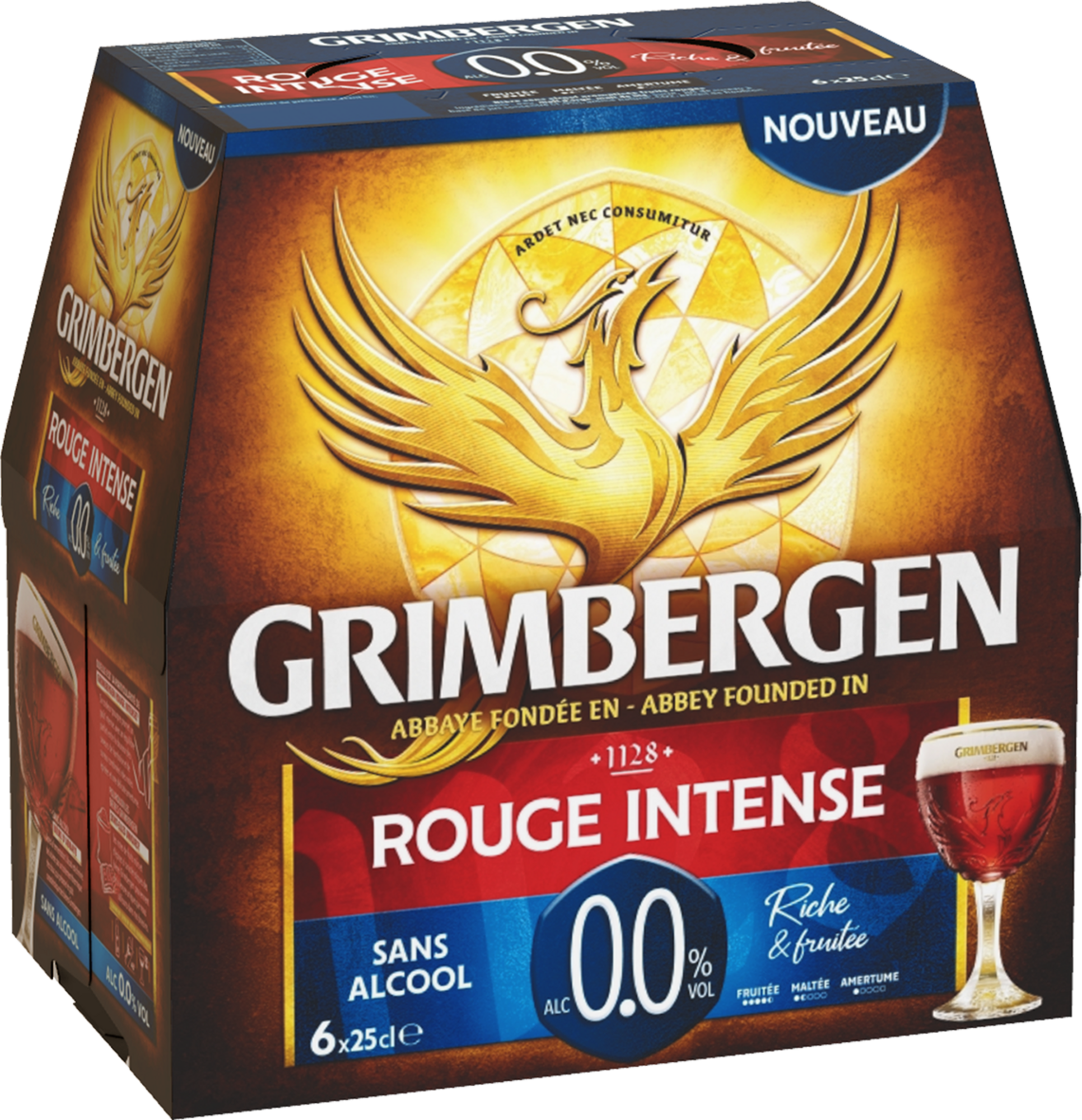 BIÈRE SANS ALCOOL D'ABBAYE ROUGE INTENSE