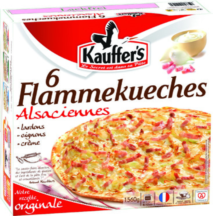 FLAMMEKUECHES ALSACIENNES SURGELÉES
