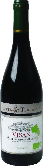 A.O.P(1) CÔTES DU RHÔNE VILLAGES VISAN(3) RIVES & TERRASSES