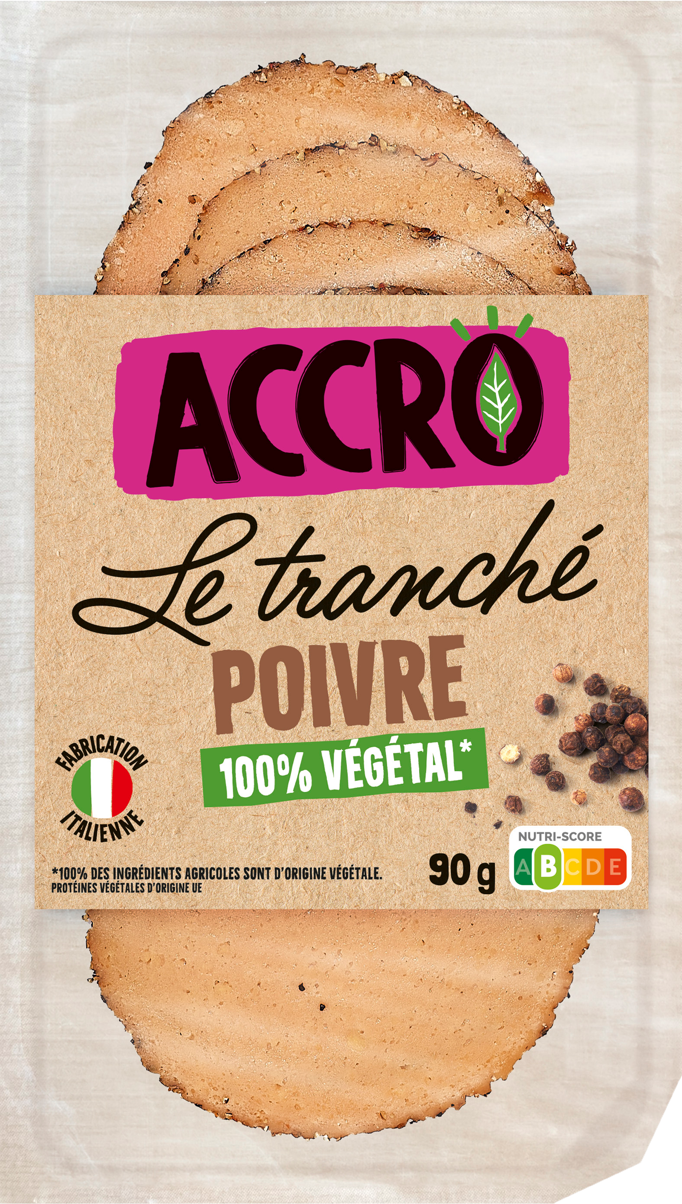 LE TRANCHÉ POIVRE 100% VÉGÉTAL