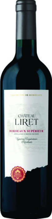 A.O.P(1) BORDEAUX SUPÉRIEUR CHÂTEAU LIRET