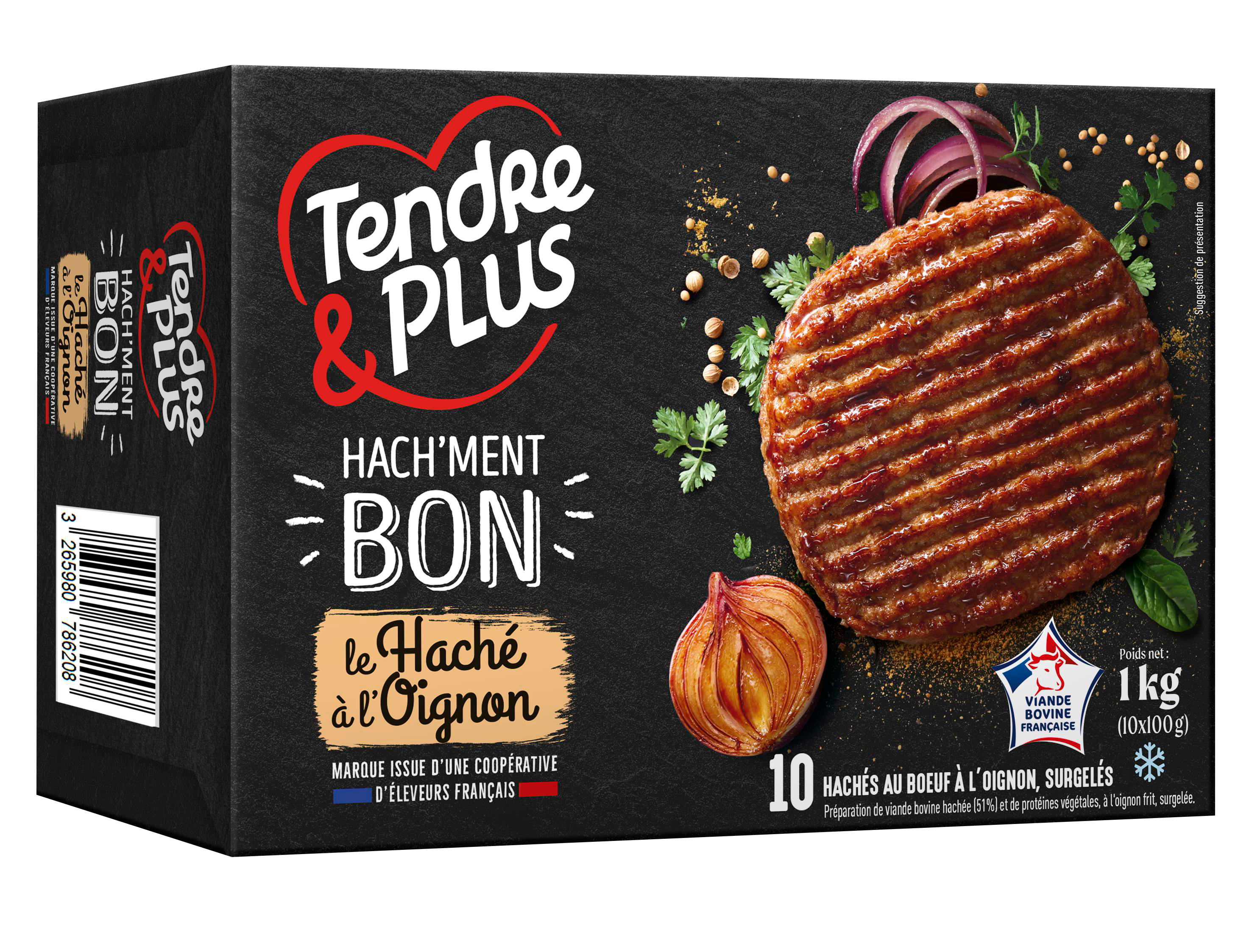 LE HACHÉS À L'OIGNON SURGELÉ
