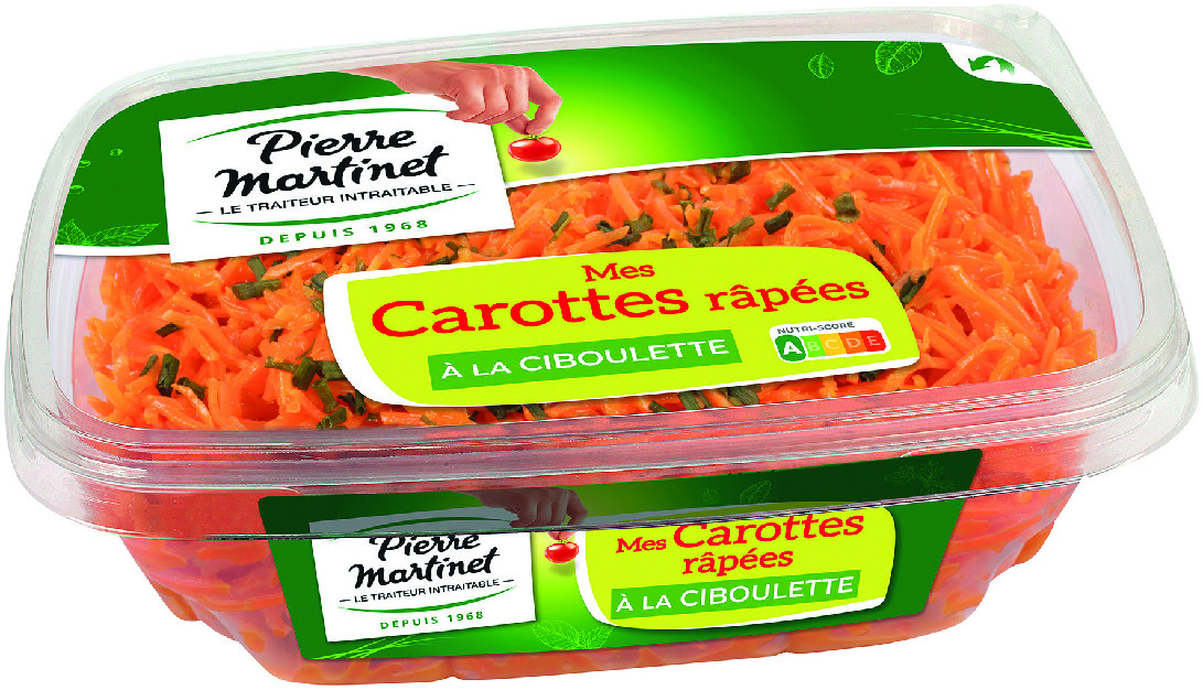 CAROTTES RÂPÉES À LA CIBOULETTE