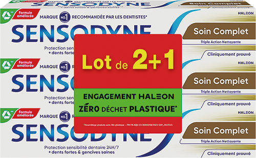 DENTIFRICE SOIN COMPLET TRIPLE ACTION