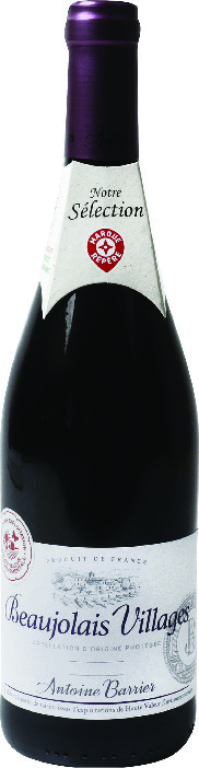 A.O.P(1) BEAUJOLAIS VILLAGES(2) ANTOINE BARRIER