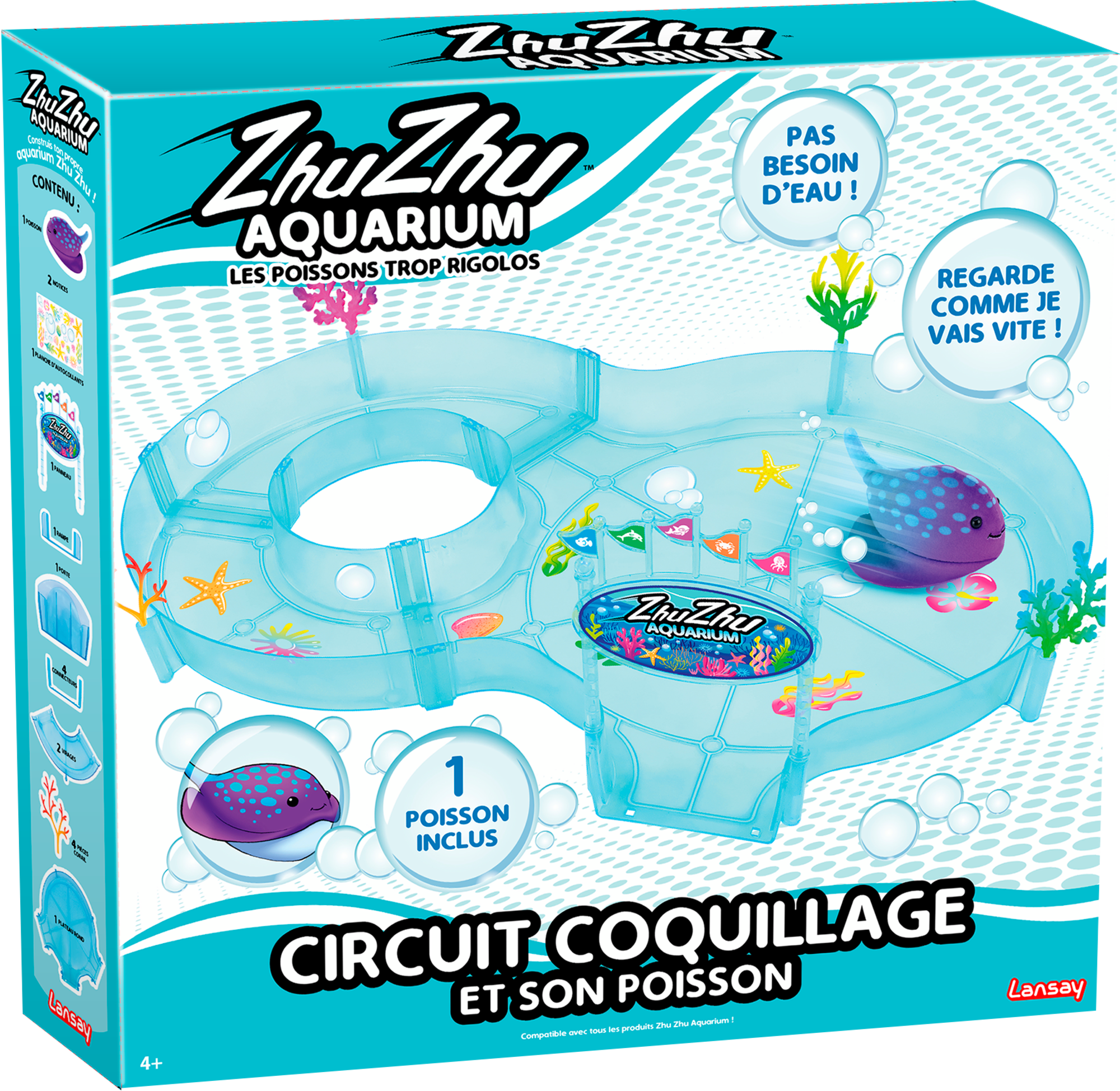 ZHU ZHU AQUARIUM - CIRCUIT COQUILLAGE