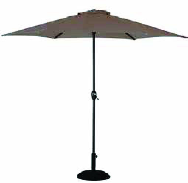 PARASOL DROIT ROND