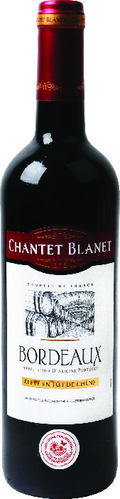 A.O.P(1) BORDEAUX(2) CHANTET BLANET