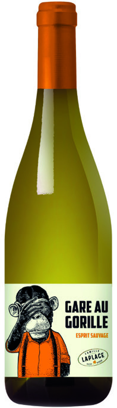 VIN DE FRANCE BLANC MOELLEUX GARE AU GORILLE  FAMILLE LAPLACE