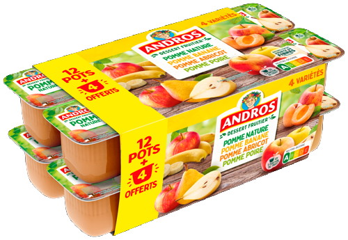 DESSERT FRUITIER FRUITS JAUNES