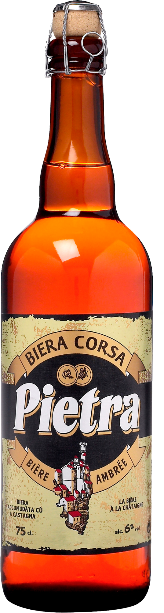 BIÈRE AMBRÉE À LA CHÂTAIGNE