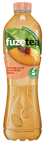 THÉ NOIR GLACÉ INFUSÉ SAVEUR PÊCHE INTENSE