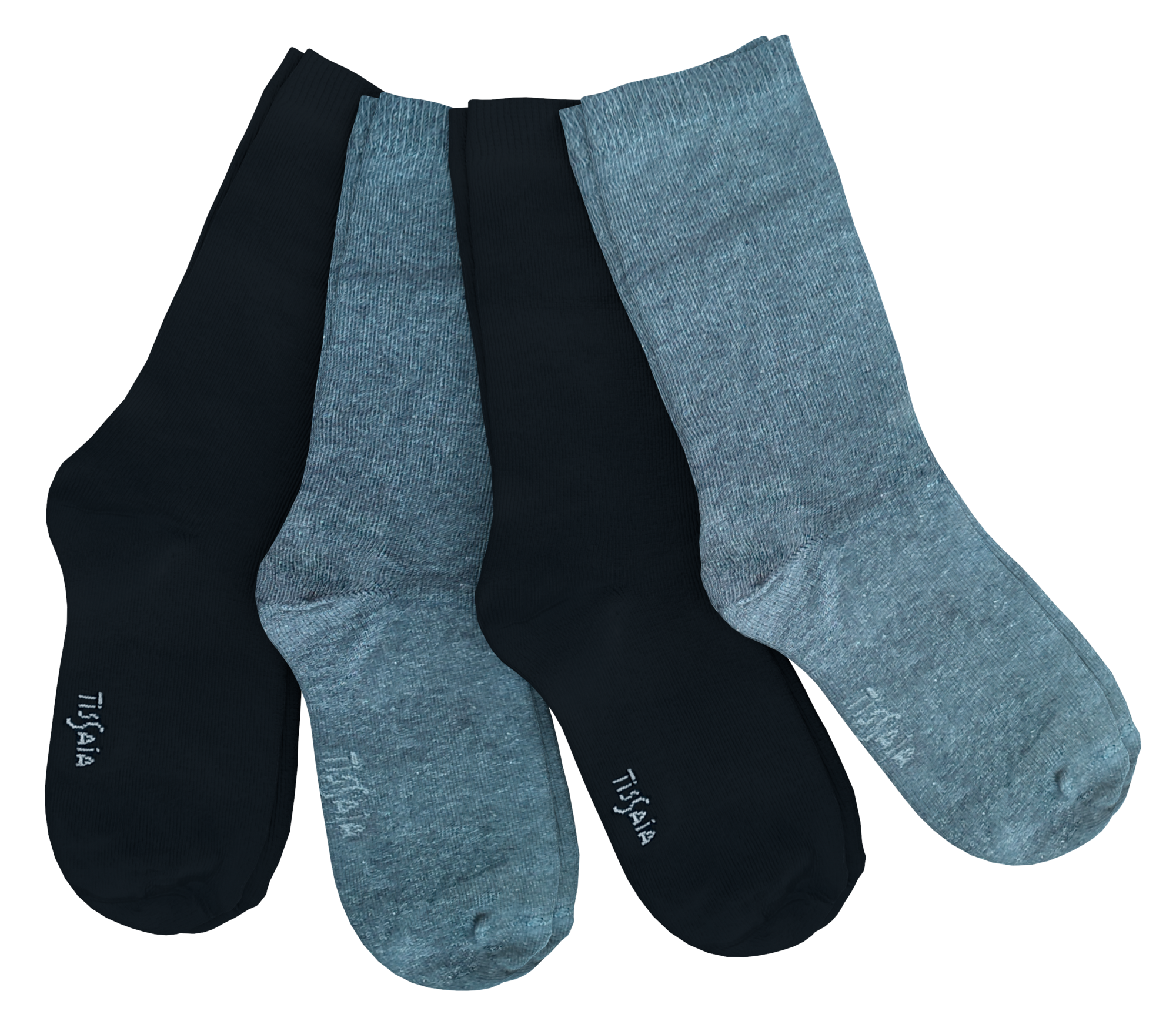 LOT DE 4 PAIRES DE CHAUSSETTES BIO ENFANT