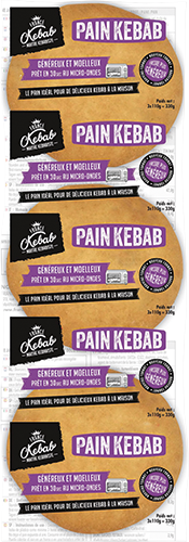 PAIN KEBAB SURGELÉS