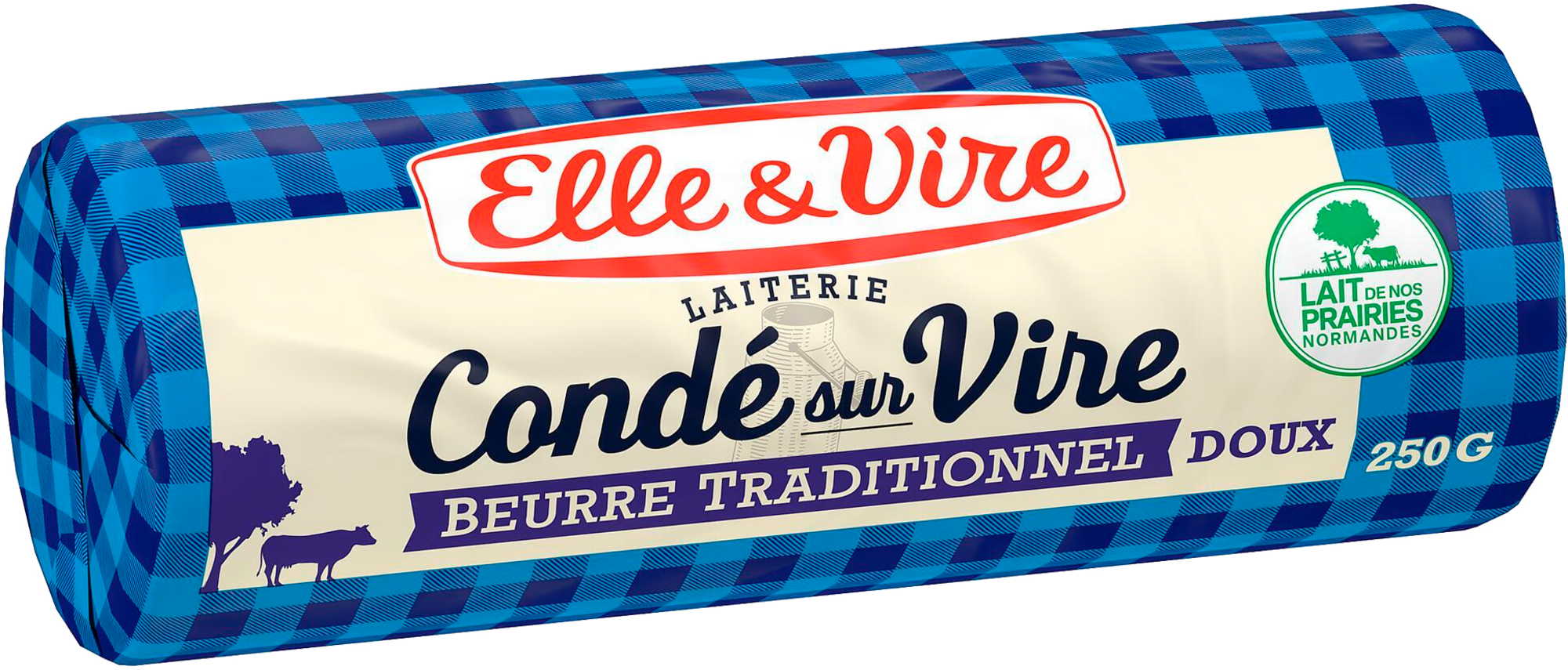 Beurre traditionnel Condé sur Vire doux 82% Mat. Gr.