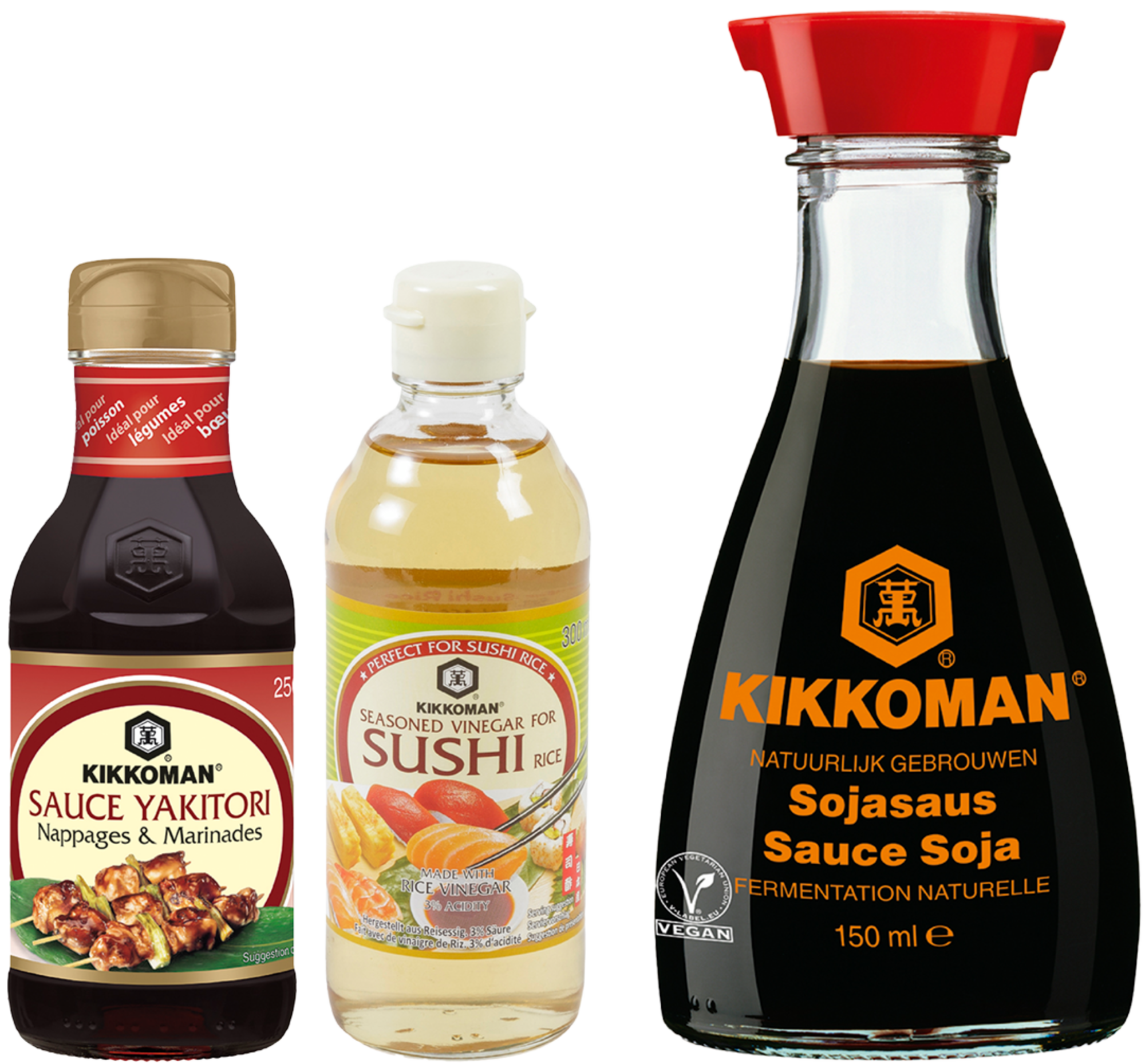 SUR LES PRODUITS PRÉSENTS EN MAGASIN DE LA GAMME SAUCE SOJA ET AIDES CULINAIRES "KIKKOMAN"