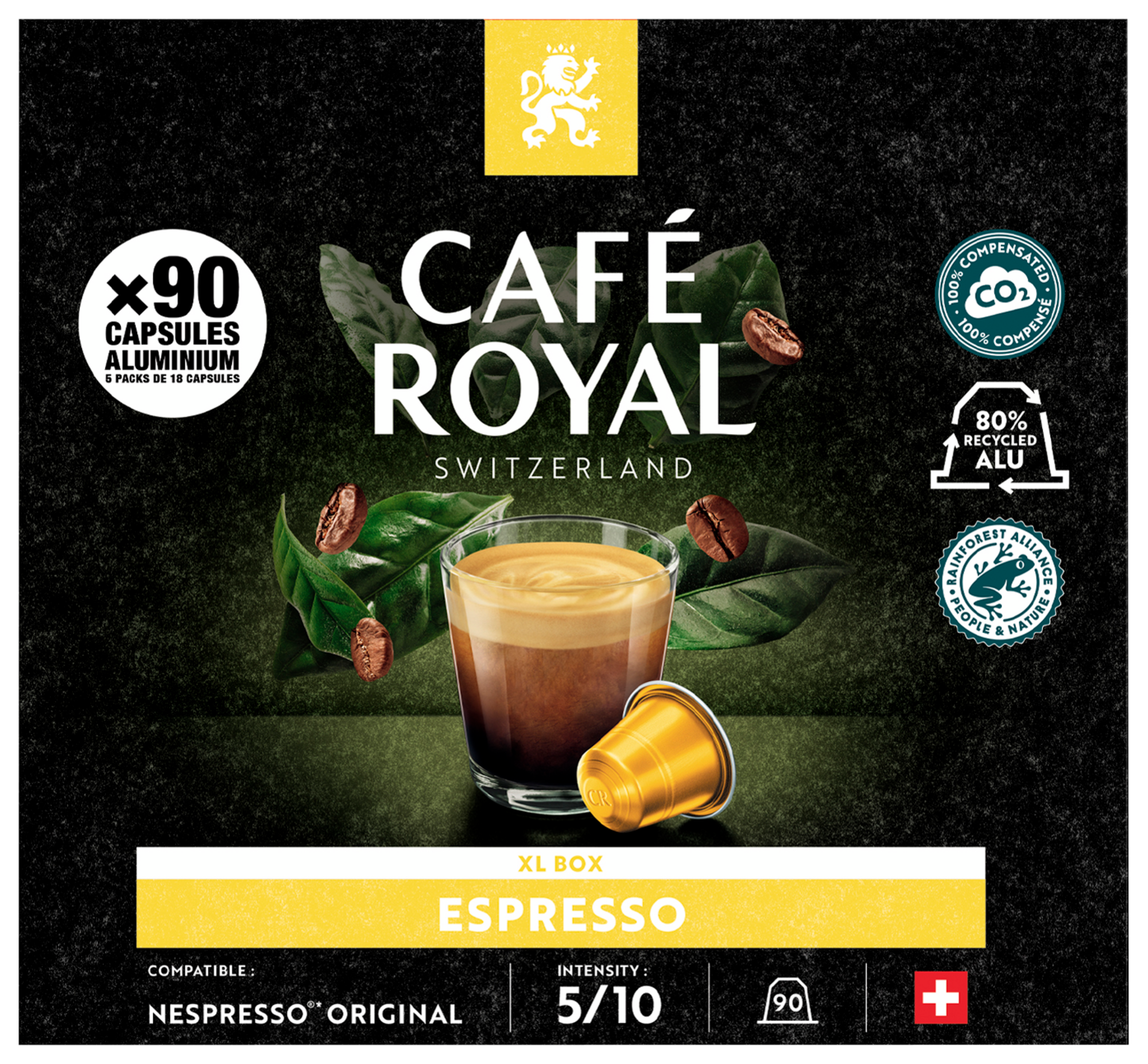 CAPSULES DE CAFÉ