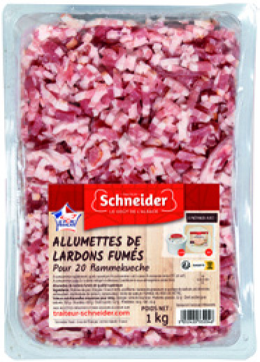 ALLUMETTES DE LARDONS FUMÉS