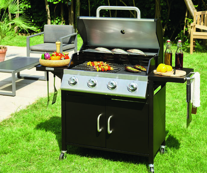 BARBECUE GAZ 4 BRÛLEURS (2)