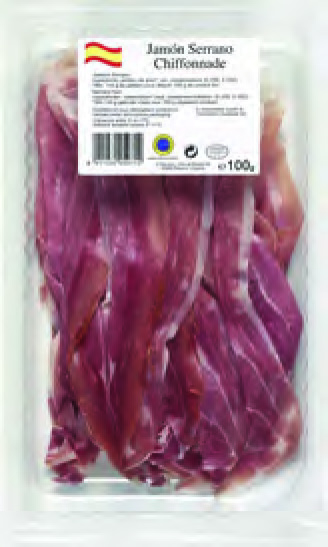 CHIFFONNADE DE JAMBON SERRANO 