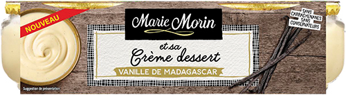 CRÈME DESSERT VANILLE DE MADAGASCAR