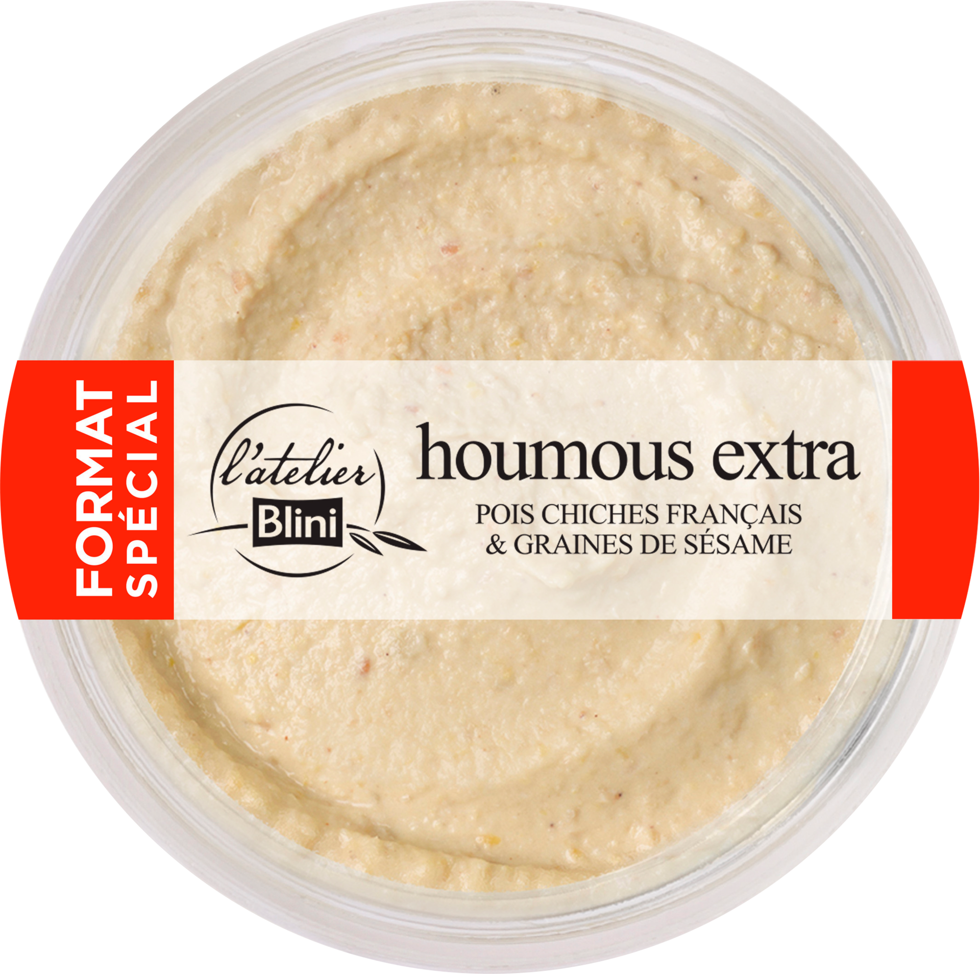 Houmous extra - Format spécial "L'ATELIER BLINI"