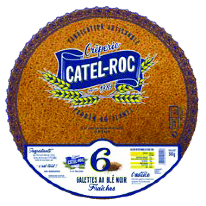 6 GALETTES AU BLÉ NOIR FRAÎCHES