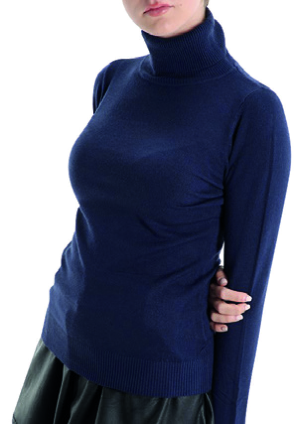 PULL FEMME COL ROULÉ