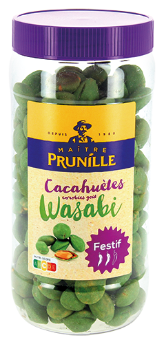CACAHUÈTES ENROBÉES GOÛT WASABI