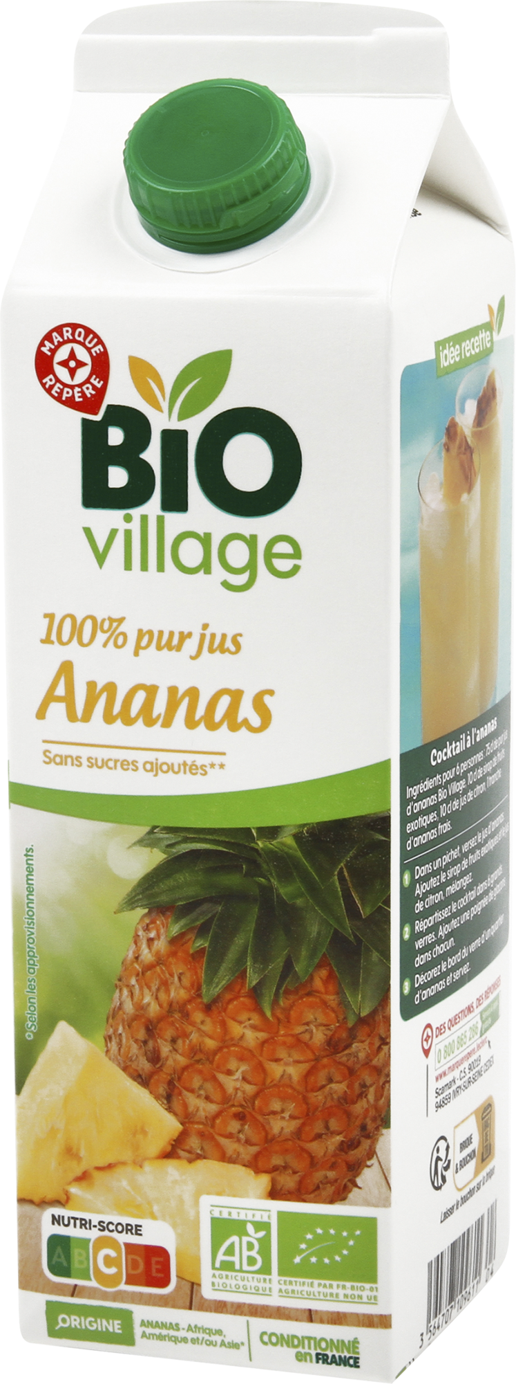 PUR JUS ANANAS BIO