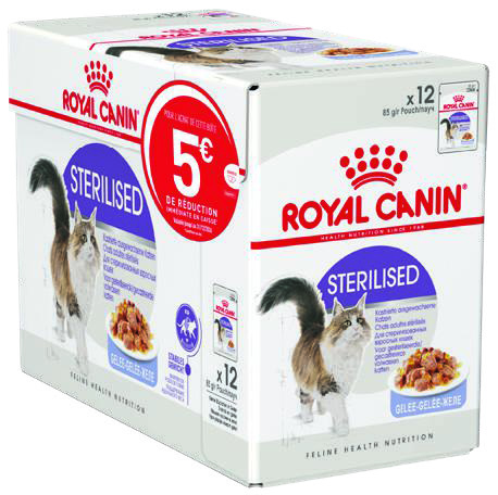 GELÉE POUR CHAT STÉRILISÉ X12