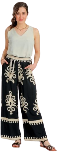 PANTALON FLUIDE IMPRIMÉ