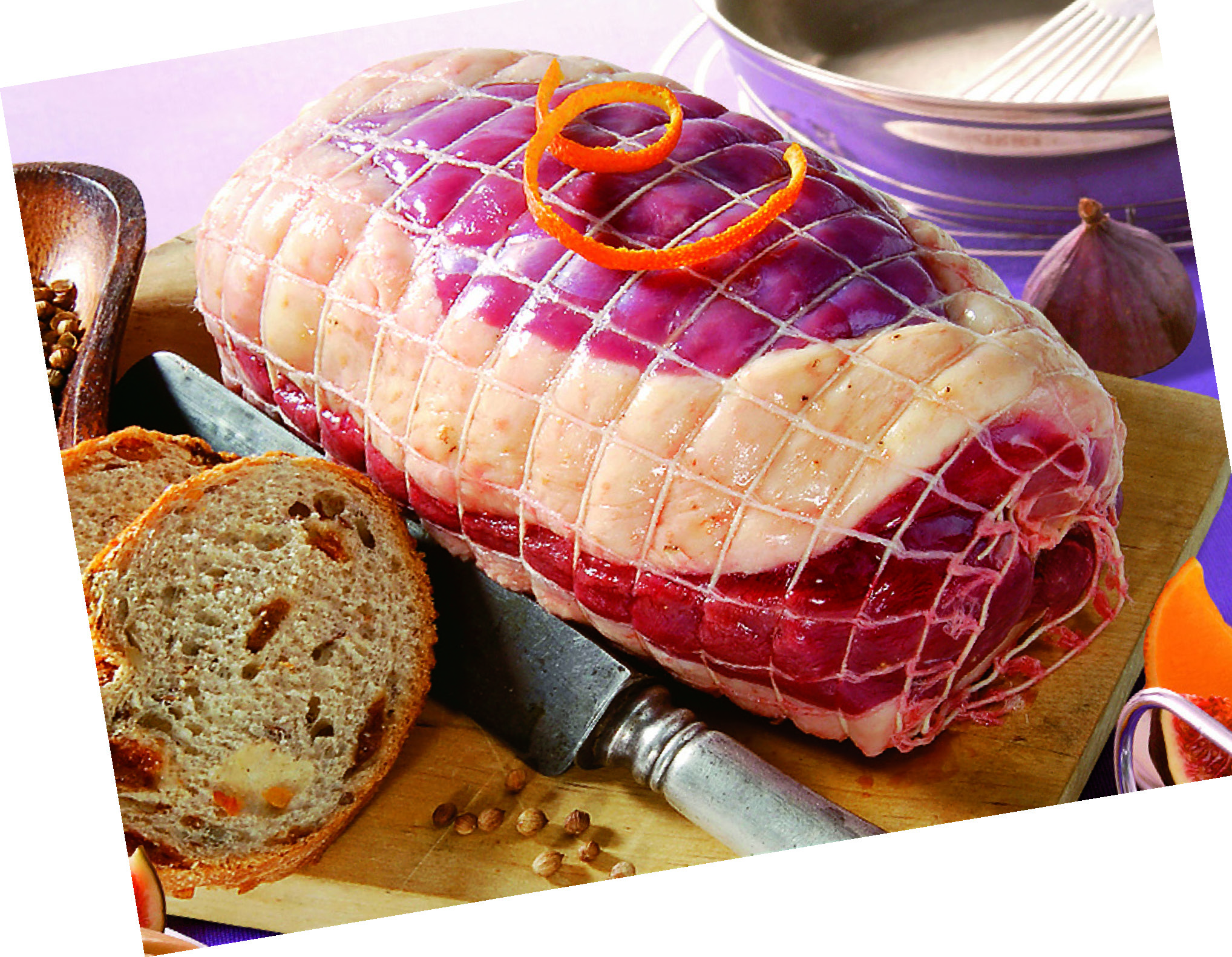 RÔTI DE MAGRET DE CANARD FARCI AU FOIE GRAS 12%