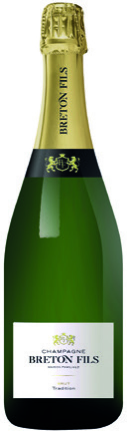 AOP(1) CHAMPAGNE BRUT BRETON FILS