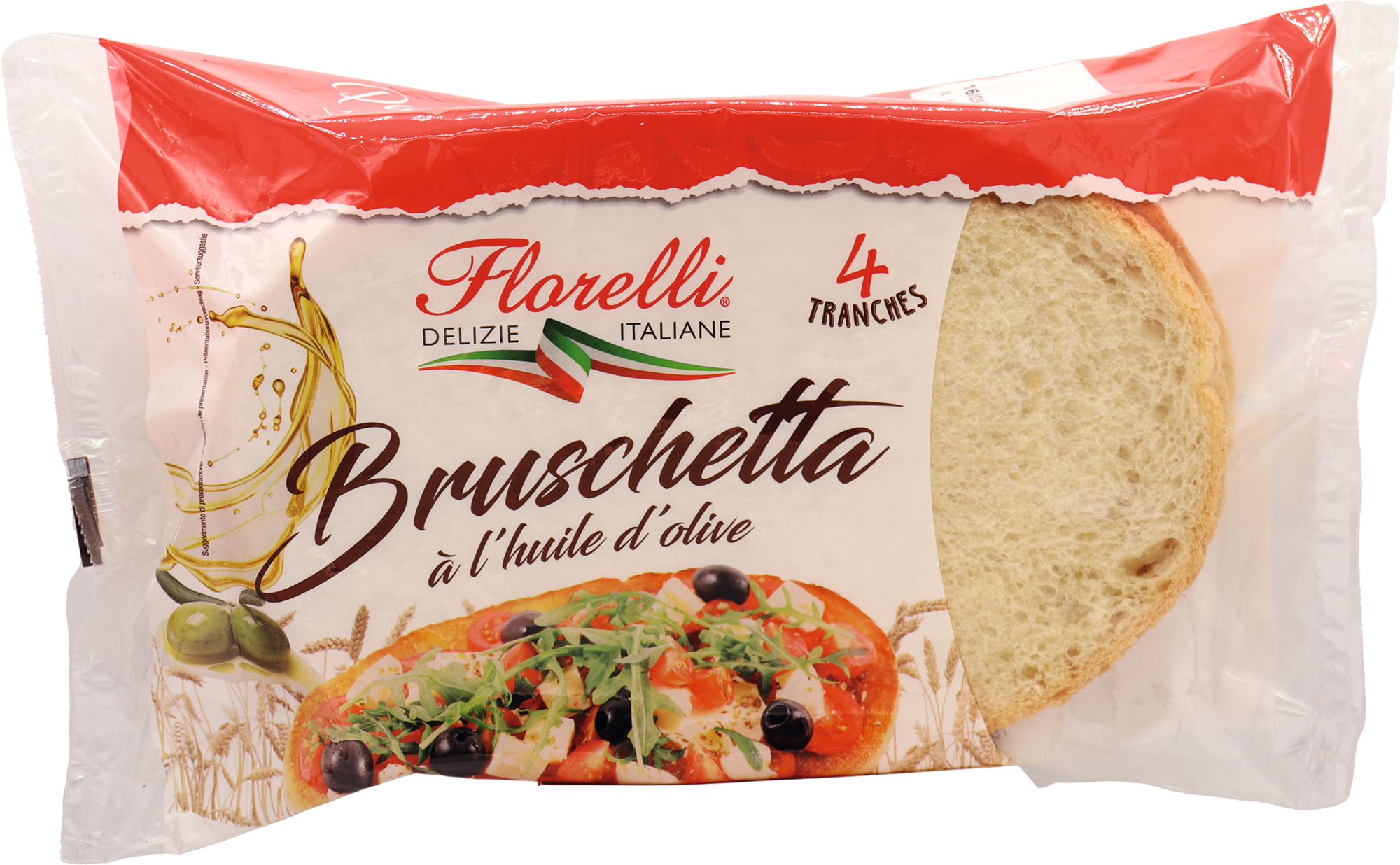 BRUSCHETTA À L'HUILE D'OLIVE