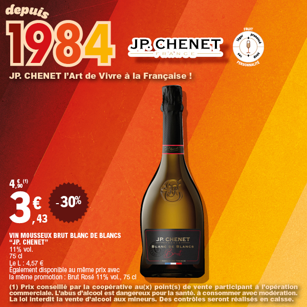 VIN MOUSSEUX BRUT BLANC DE BLANCS