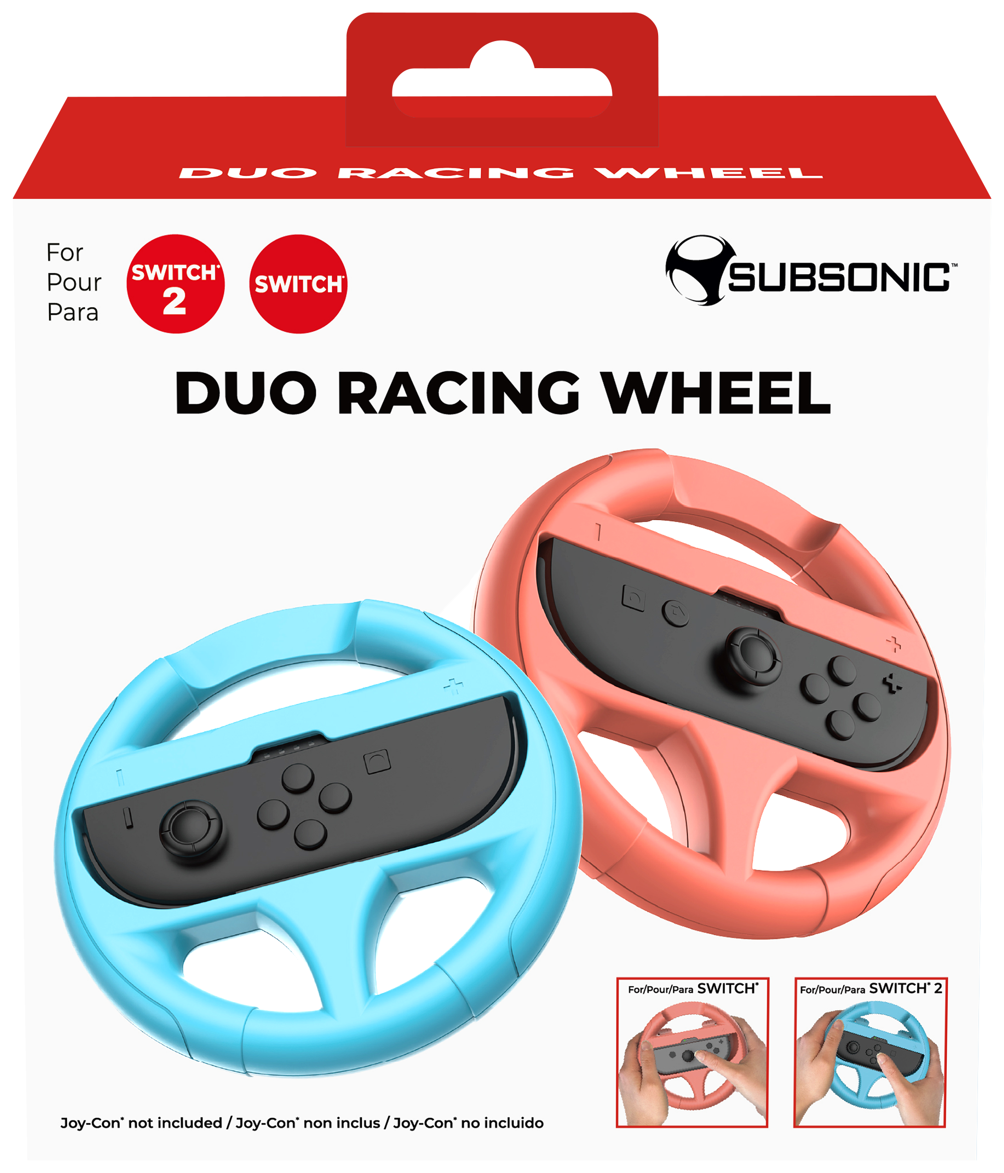 PAIRE DE VOLANTS SWITCH