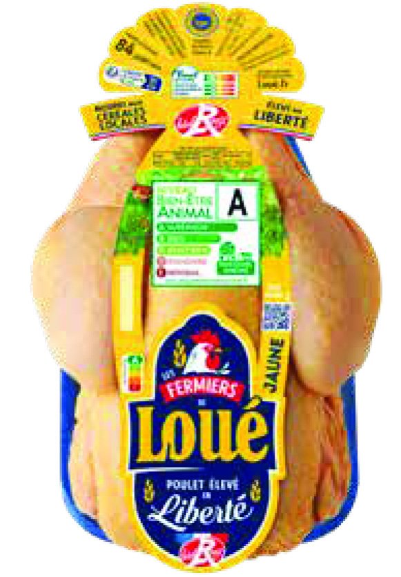 POULET FERMIER BLANC OU JAUNE LABEL ROUGE