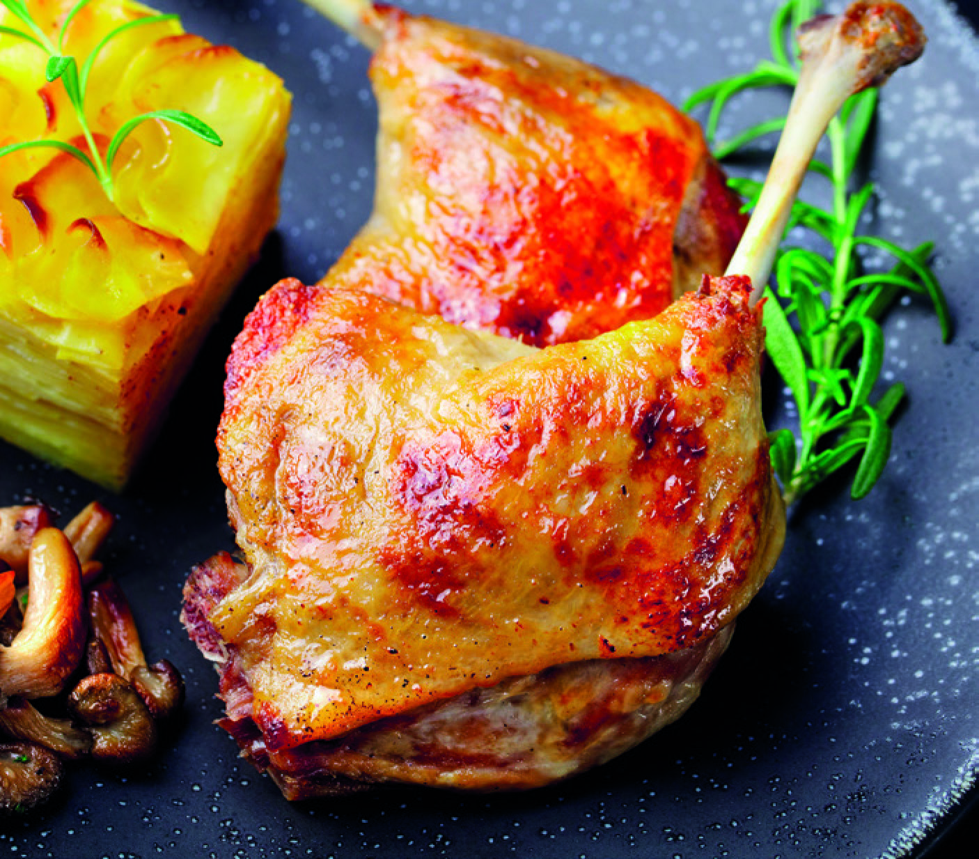 CONFIT DE CANARD MI-CUIT X4 CUISSES