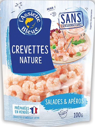 CREVETTES NATURE SALADES & APÉROS